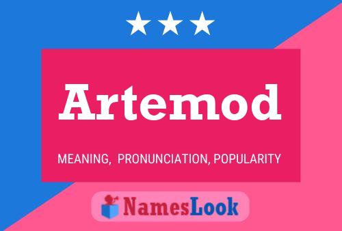 Artemod Name Poster