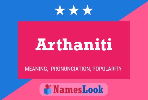 Arthaniti Name Poster