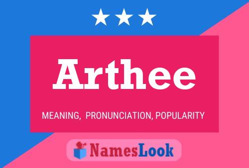 Arthee Name Poster