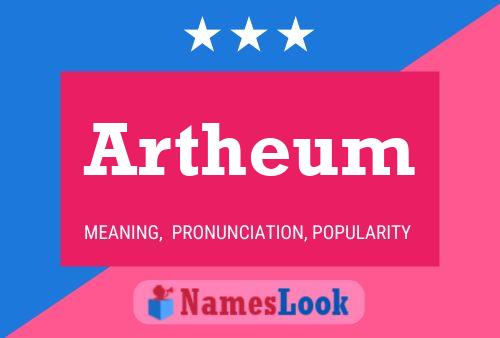 Artheum Name Poster