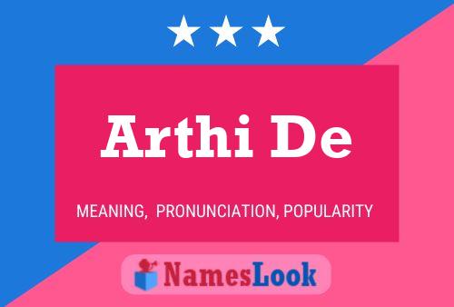 Arthi De Name Poster