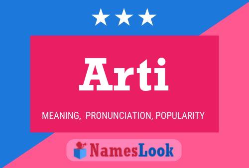 Arti Name Poster