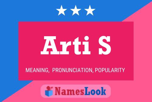 Arti S Name Poster