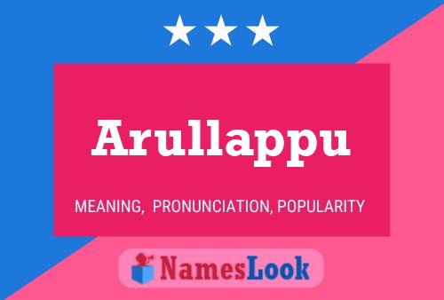 Arullappu Name Poster