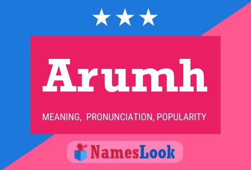 Arumh Name Poster