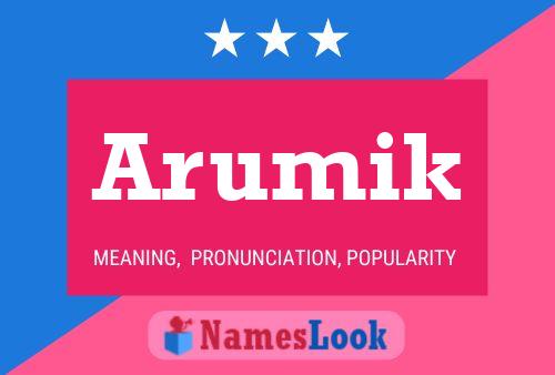 Arumik Name Poster