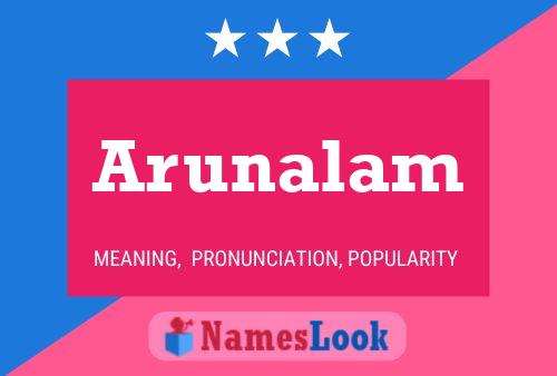 Arunalam Name Poster