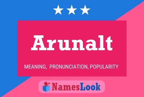 Arunalt Name Poster