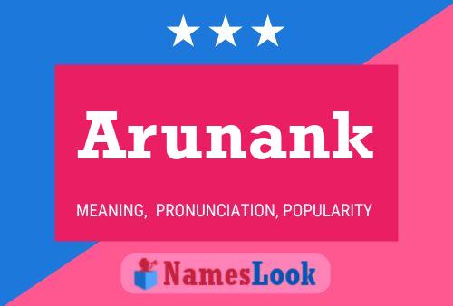 Arunank Name Poster