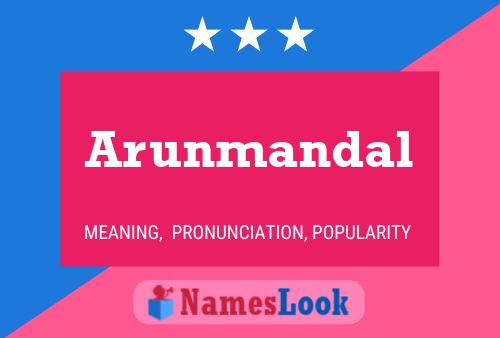 Arunmandal Name Poster