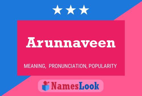 Arunnaveen Name Poster