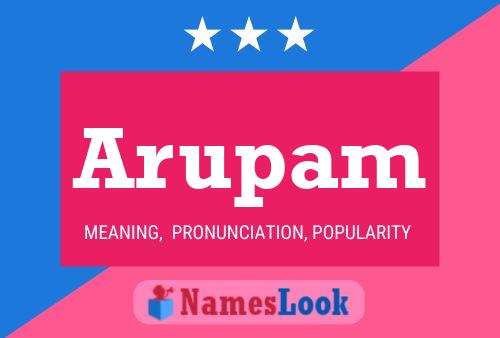 Arupam Name Poster