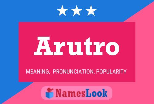 Arutro Name Poster