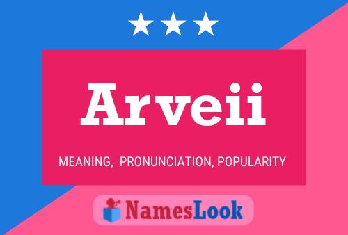 Arveii Name Poster