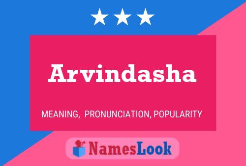 Arvindasha Name Poster