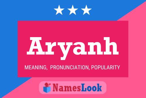 Aryanh Name Poster