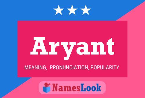 Aryant Name Poster