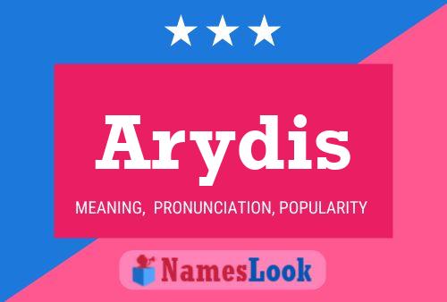 Arydis Name Poster