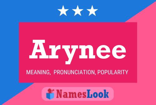 Arynee Name Poster