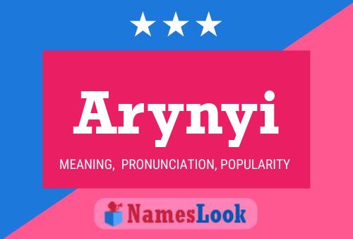 Arynyi Name Poster