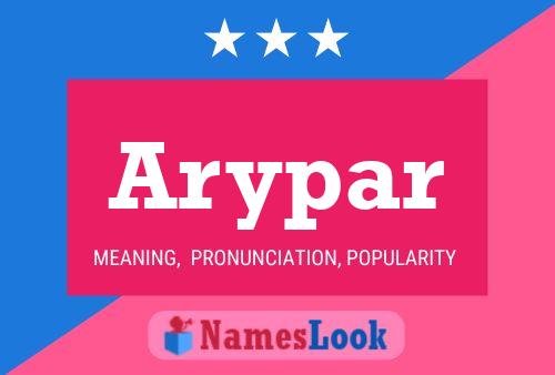 Arypar Name Poster