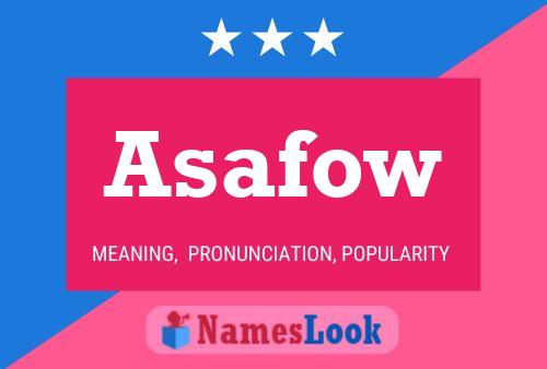 Asafow Name Poster