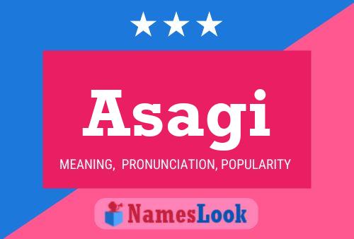 Asagi Name Poster