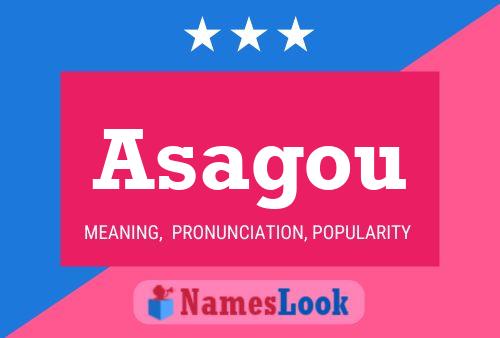 Asagou Name Poster