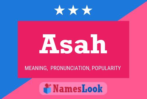 Asah Name Poster