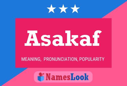 Asakaf Name Poster