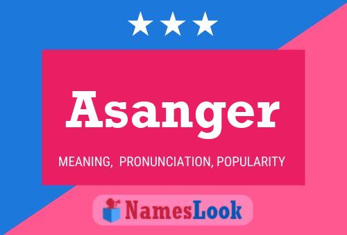 Asanger Name Poster