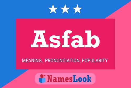 Asfab Name Poster