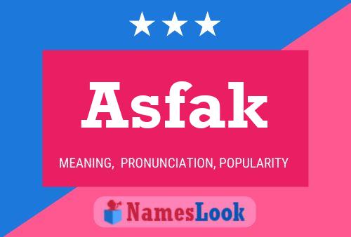 Asfak Name Poster