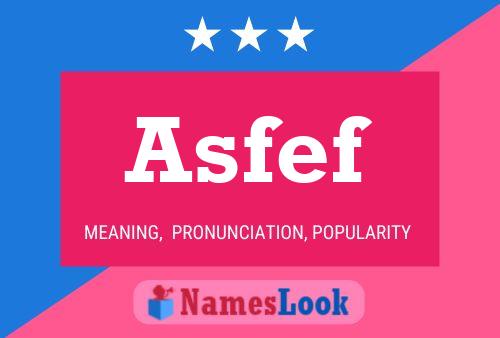 Asfef Name Poster