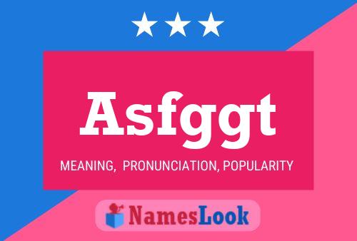 Asfggt Name Poster