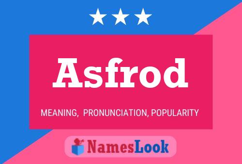 Asfrod Name Poster