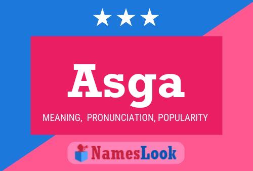 Asga Name Poster