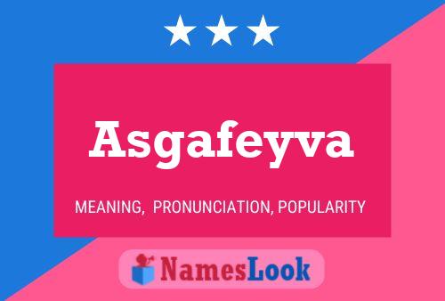 Asgafeyva Name Poster