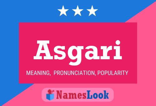 Asgari Name Poster