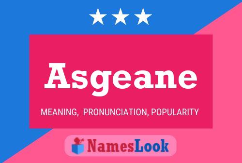 Asgeane Name Poster