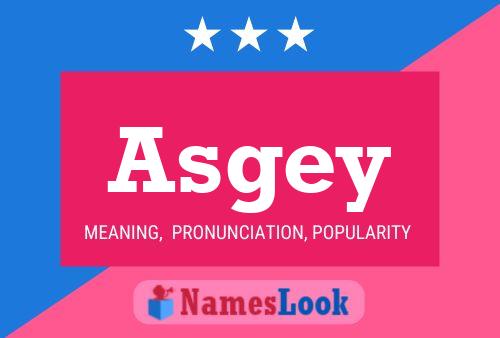 Asgey Name Poster