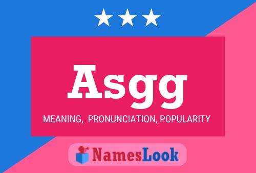 Asgg Name Poster