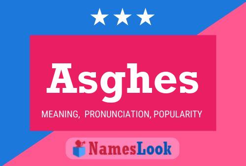 Asghes Name Poster