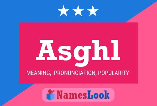 Asghl Name Poster