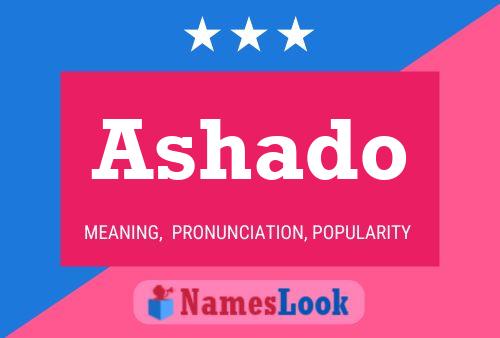 Ashado Name Poster