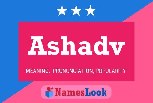 Ashadv Name Poster