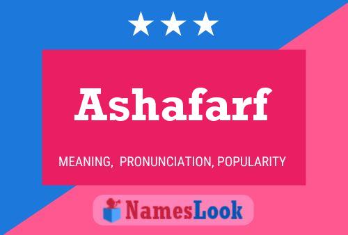 Ashafarf Name Poster