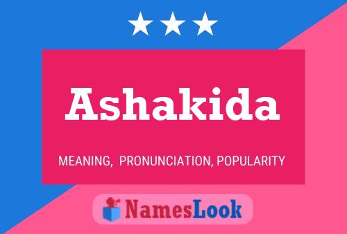 Ashakida Name Poster