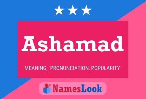 Ashamad Name Poster