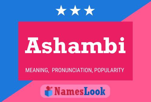 Ashambi Name Poster